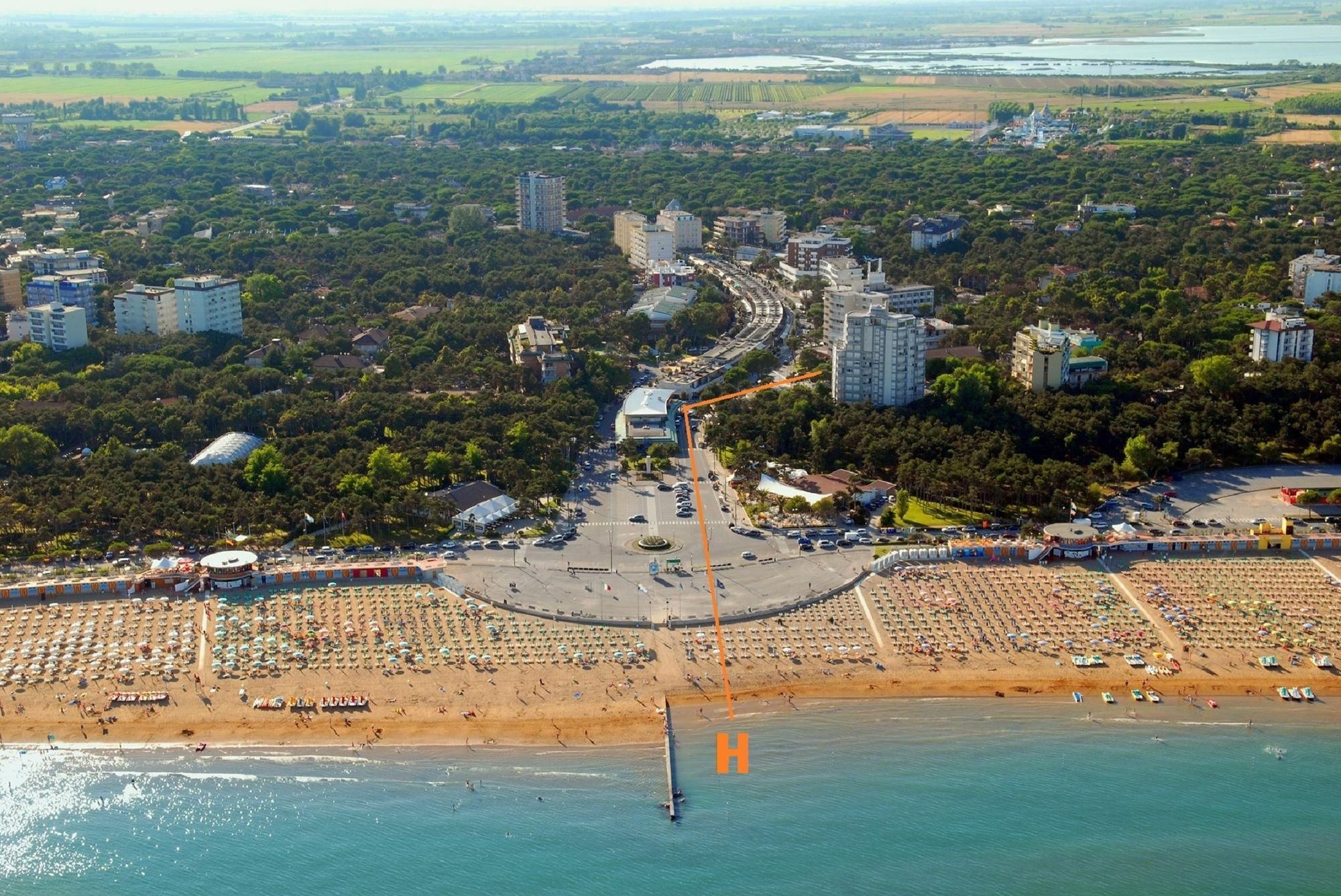 Hotel Savoia Lignano Sabbiadoro Eksteriør bilde